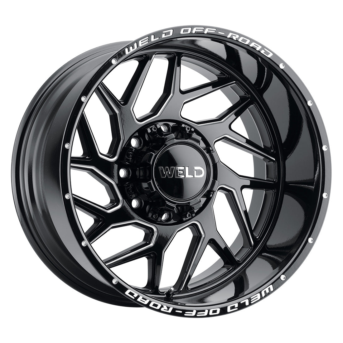22x10 Fulcrum 8x165.1  ET-18 BS4.75 Gloss BLK MIL 125.1